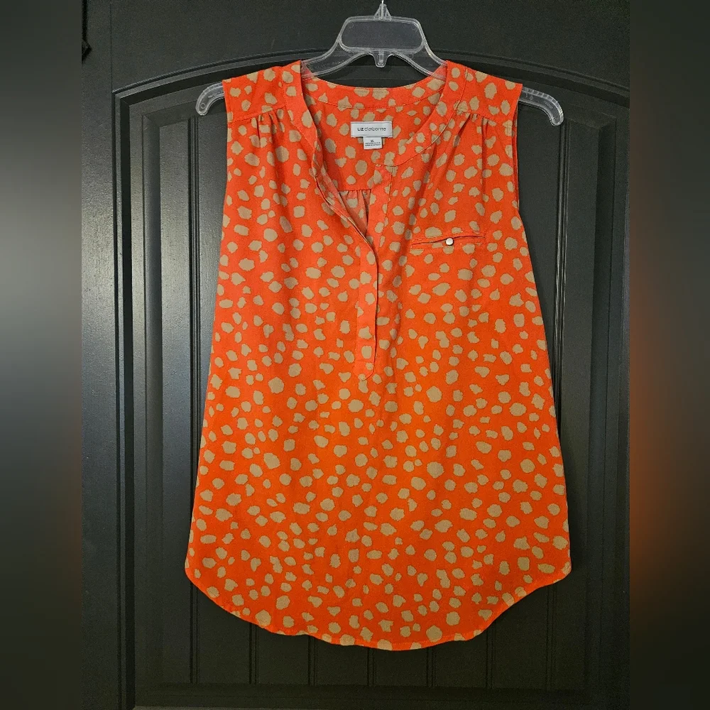 LIZ CLAIBORNE Sleeveless Top - Picture 1 of 3